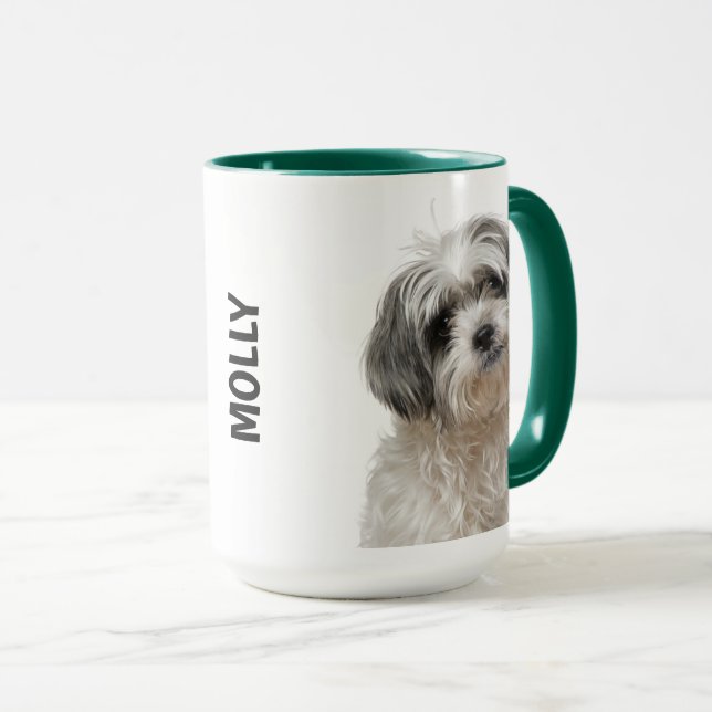 Shih Tzu Personalised Mug (Front Right)