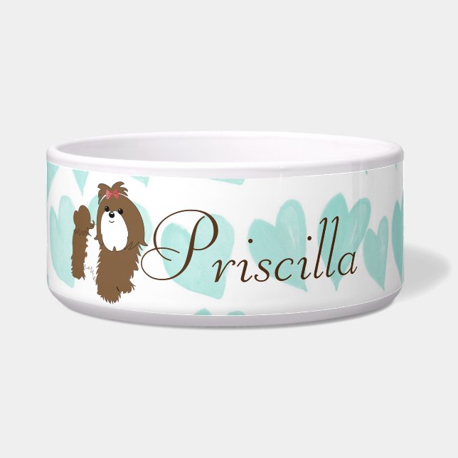 Shih Tzu Pet Bowl (Front)