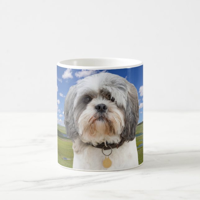 Shih Tzu photo mug (Center)