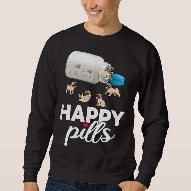 Shih Tzu Pills Dog  Shih Tzu Sweatshirt (Front)