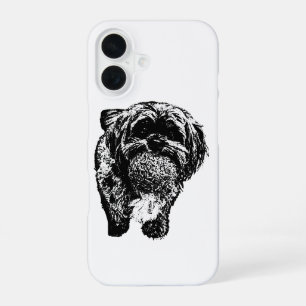 Shih Tzu Playing Ball Minimal Pet Case
