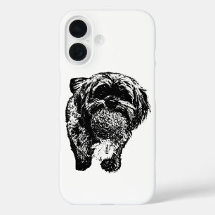 Shih Tzu Playing Ball Minimal Pet Case