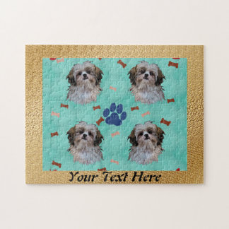 Shih Tzu Portrait Jigsaw Puzzle