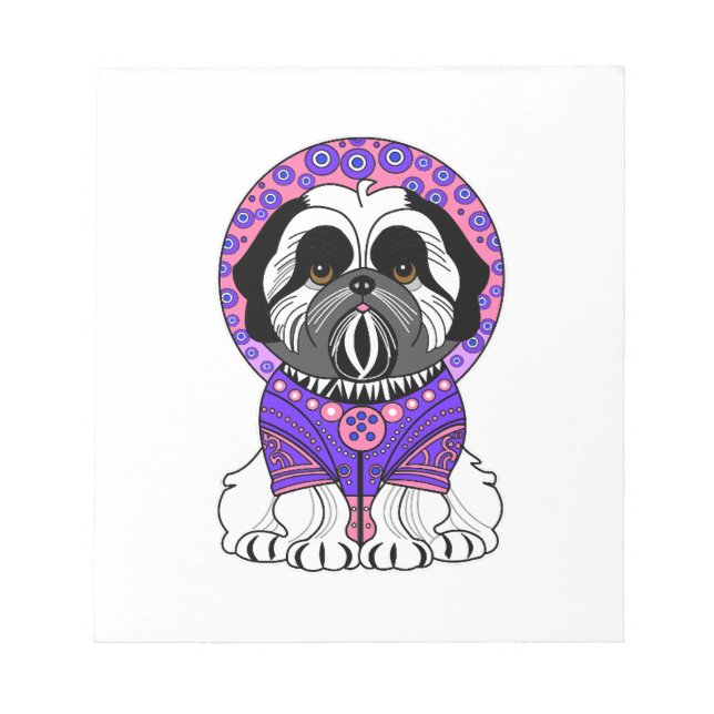 Shih Tzu Princess Notepad (Front)
