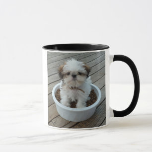 Shih Tzu Puppy Photo Mug