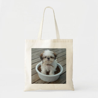 Shih Tzu Puppy Tote Bag