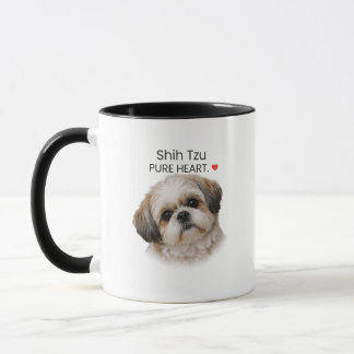 Shih Tzu Pure Heart Mug – Dog Lover Gift