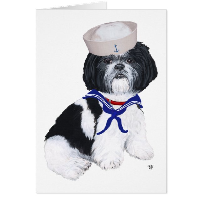 Shih Tzu Sailor (Front)