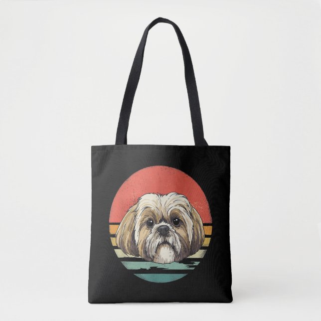 Shih Tzu | Shih Tzu Dog Breed Lover Gift Tote Bag (Front)