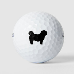 Shih Tzu Silhouette Golf Balls