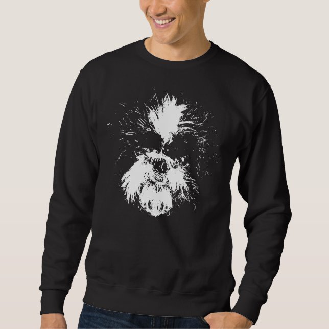 Shih Tzu Sketch Sweatshirt (Front)