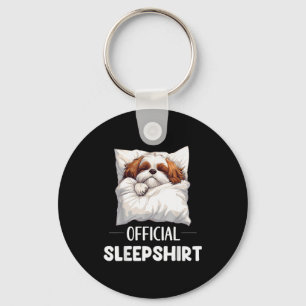 Shih Tzu Sleepshirt Cute Dog Lover Pajama Sleepwea Key Ring