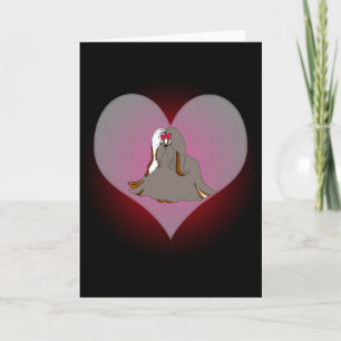Shih Tzu Sondra My Heart Card