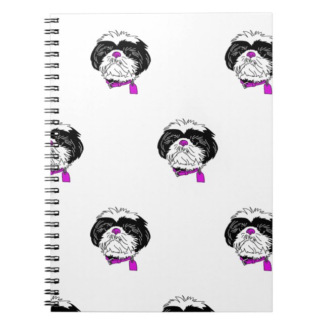 Shih Tzu Spiral Photo Notebook (Front)