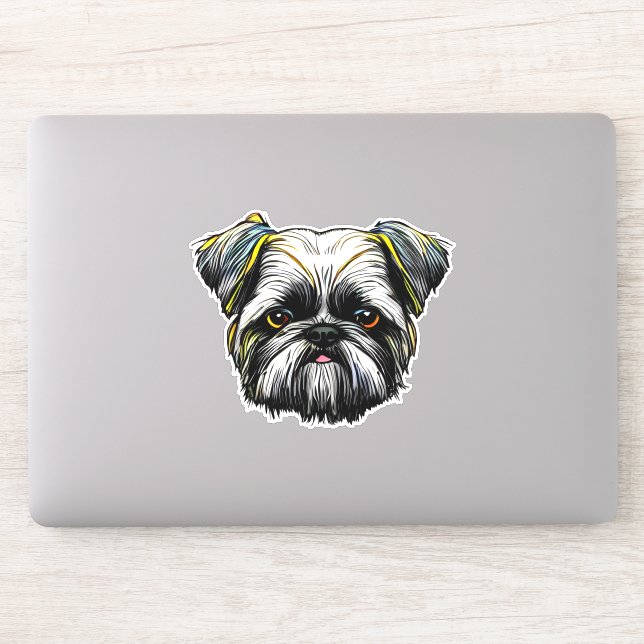 Shih Tzu Sticker (Computer)
