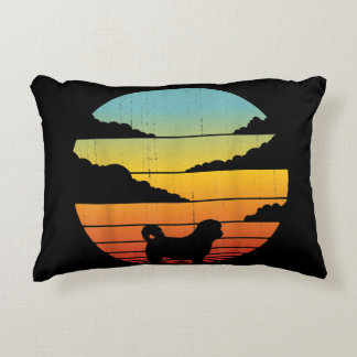 Shih Tzu Style 60s 70s Men Women Gifts Decorative Cushion