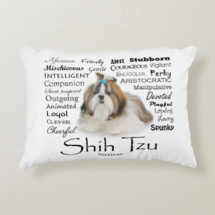 Shih Tzu Traits Accent Pillow
