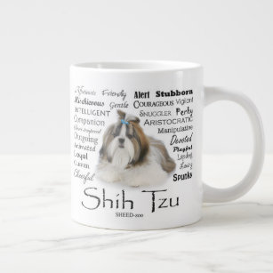 Shih Tzu Traits Jumbo Mug