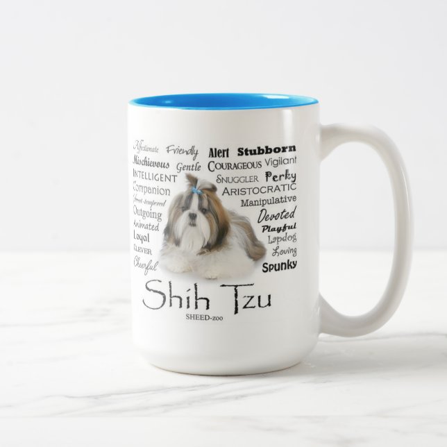 Shih Tzu Traits Mug (Right)