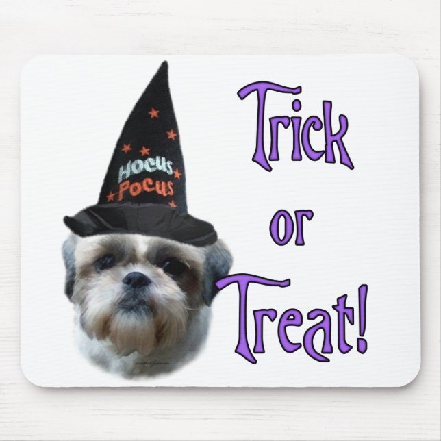 Shih Tzu Trick Mouse Pad (Front)