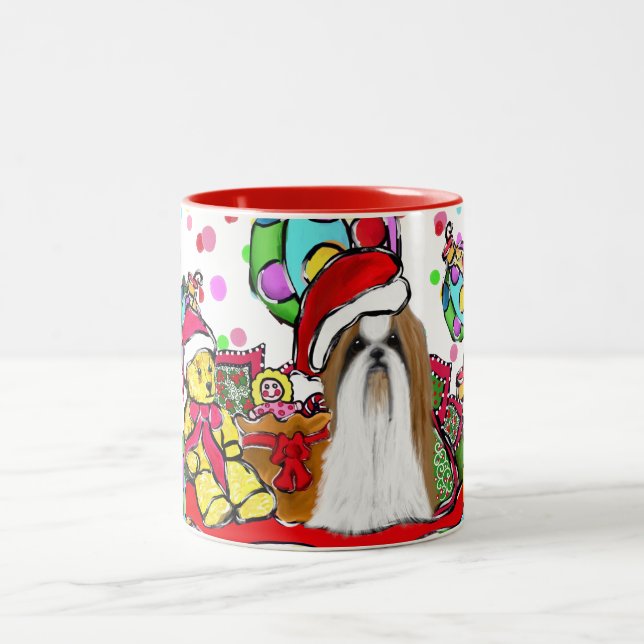 SHIH TZU Two-Tone COFFEE MUG (Center)