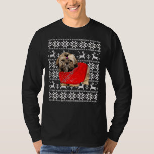 Shih Tzu Uglyer Christmas Dog T-Shirt