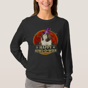 Shih Tzu Witch Happy Howloween Halloween T-Shirt