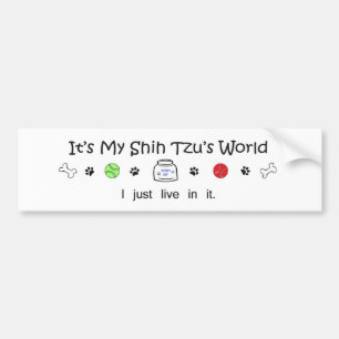 ShihTzu Bumper Sticker