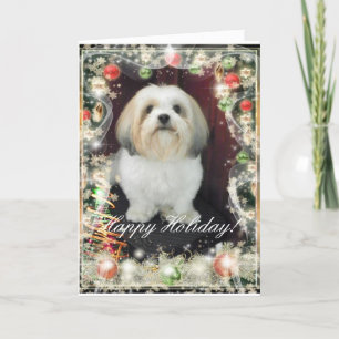 ShihTzu Christmas Card