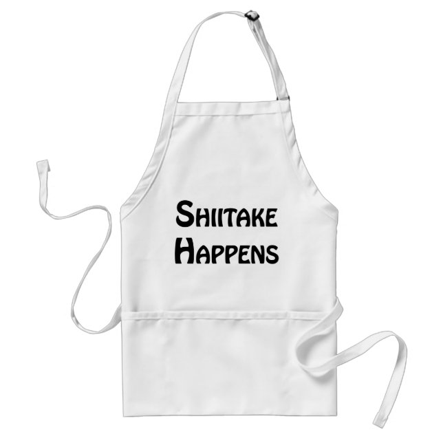 Shiitake Happens Standard Apron (Front)