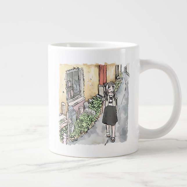 Shiji Reya Large Coffee Mug (Right)