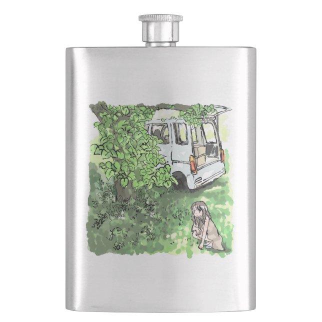 Shiji Sai Hip Flask (Front)