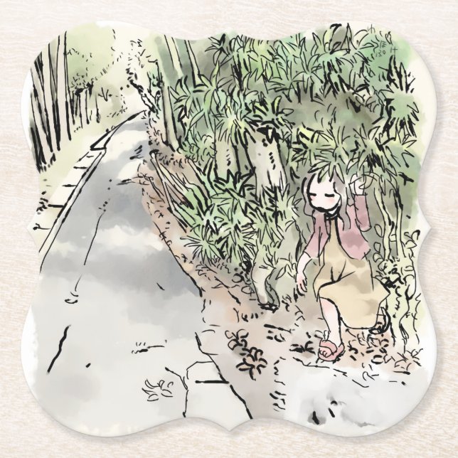 Shijie Paper Coaster (Front)