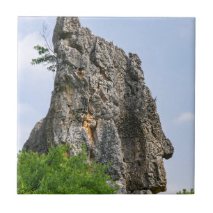 Shilin pinnacles Stone forest - Yunnan,China,Asia Ceramic Tile