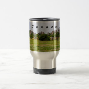 Shilin pinnacles Stone forest - Yunnan,China,Asia Travel Mug