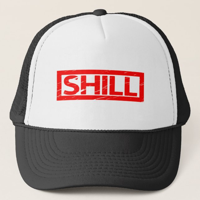Shill Stamp Trucker Hat (Front)