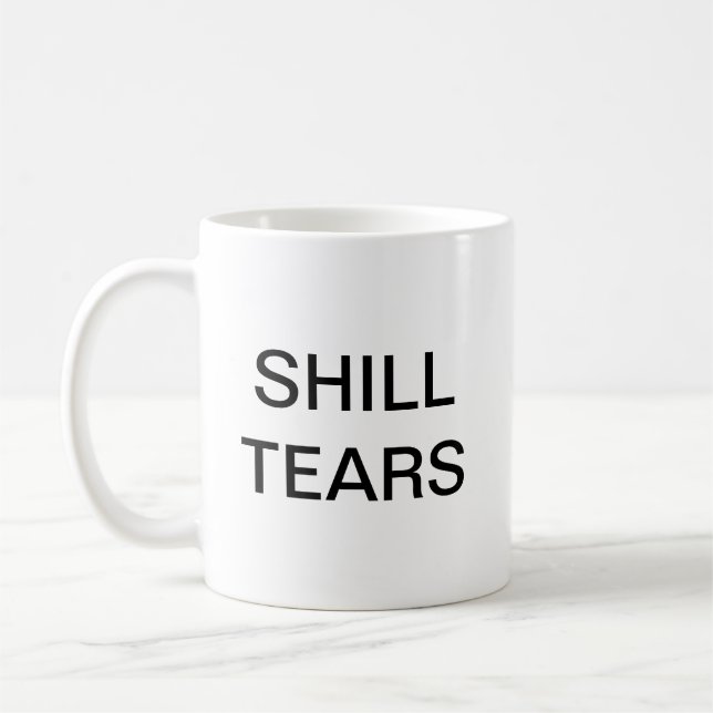 Shill Tears Mug with Doomcock Coat of Arms (Left)