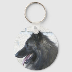 Shiloh Shepherd Profile Keychain