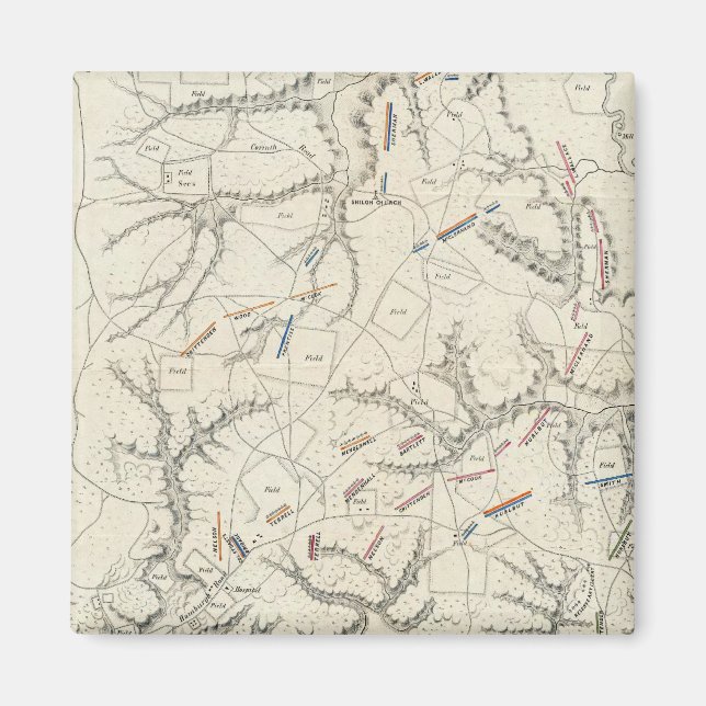 Shiloh, Tennesse Magnet (Front)