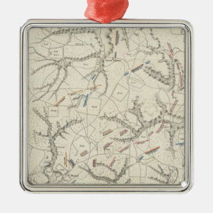 Shiloh, Tennesse Metal Ornament