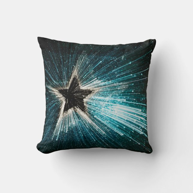 Shimmer Shooting Star Cushion (Front)