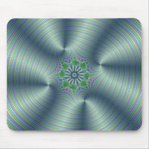Shimmerine - Fractal Art Mouse Pad