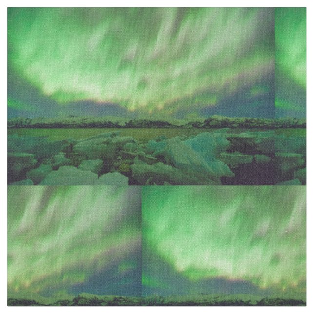 Shimmering Aurora Fabric (Close Up)