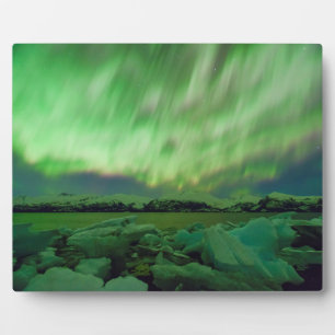 Shimmering Aurora Plaque