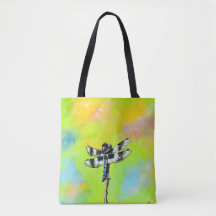 Shimmering Dragonfly Painting