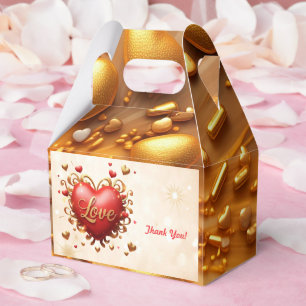 "Shimmering Love Spark" Favour Box