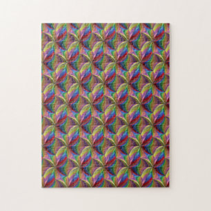 Shimmering Optical Illusion Difficult Puzzle