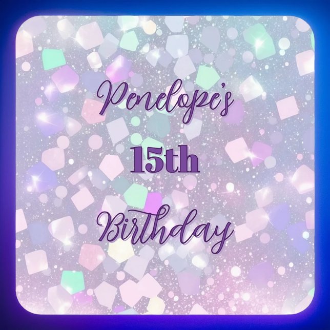 Shimmering Pastel Birthday Celebration Stickers (Creator Uploaded)