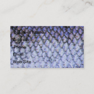 Shimmering Salmon Business Card