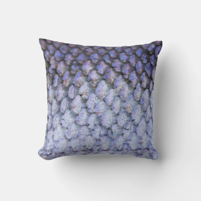 Shimmering Salmon Cushion (Front)
